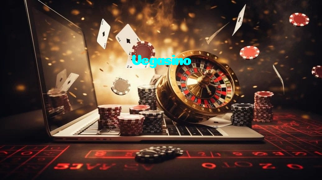 Vegasino casino presented on mobile device in Pakistan with slots and live games